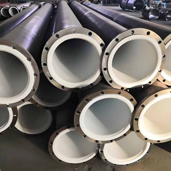 PTFE 라이닝 화학 물질 운반 파이프라인