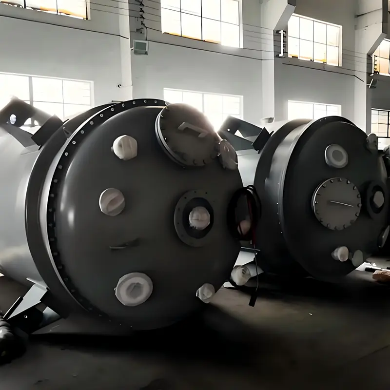 PTFE 라이닝 산업용 화학 공정 수용 탱크